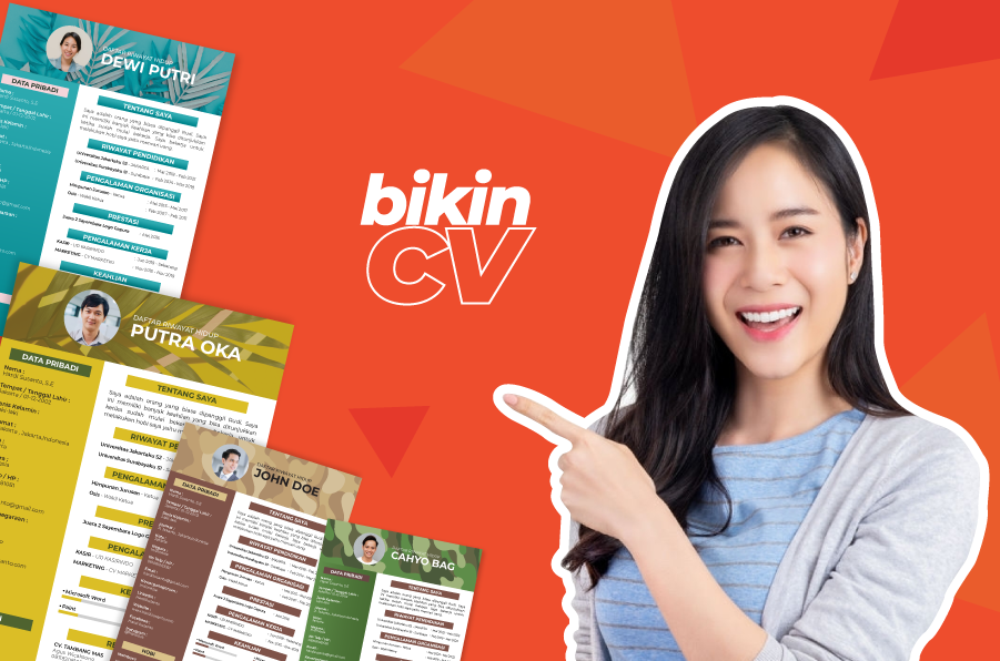 Contoh CV Lamaran Kerja PDF yang Baik dan Benar Terbaru 2024