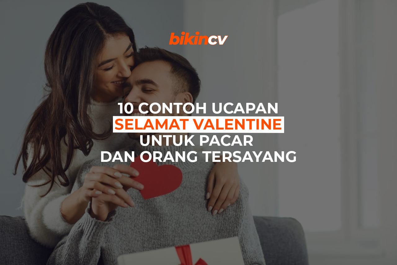 10 Contoh Ucapan Selamat Valentine Untuk Pacar dan Orang Tersayang