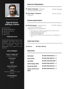 Contoh CV Web Developer dan Tips Membuatnya