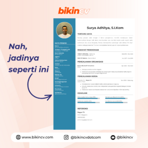 Format CV 2023 Paling Disukai HRD
