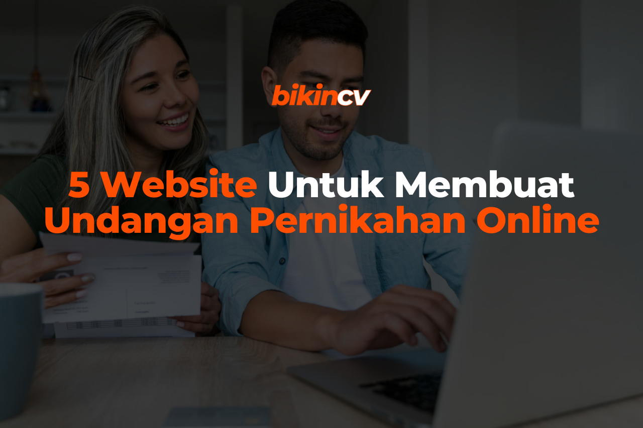 5 Website Untuk Membuat Undangan Pernikahan Online