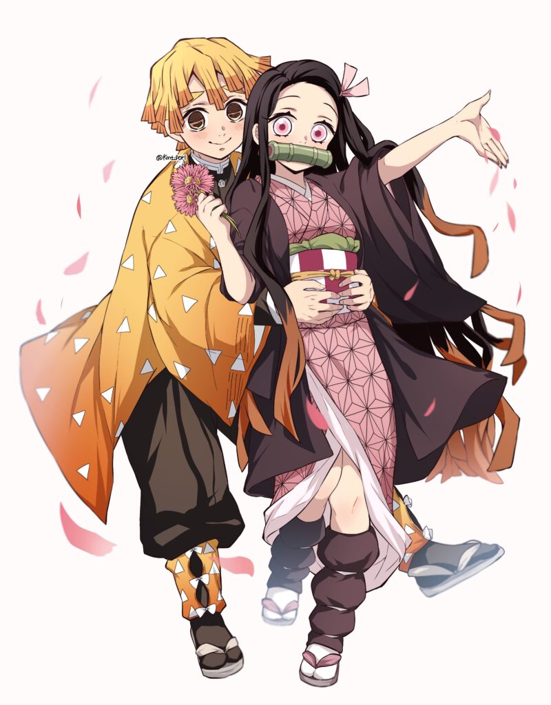 Zenitsu dan Nezuko