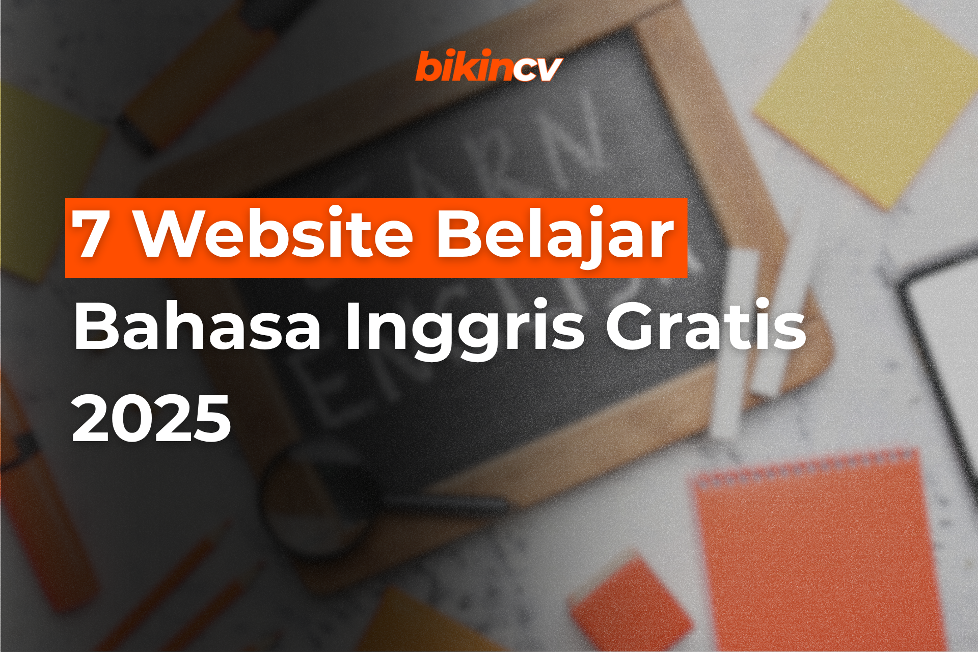 7 Website Belajar Bahasa Inggris Gratis 2025