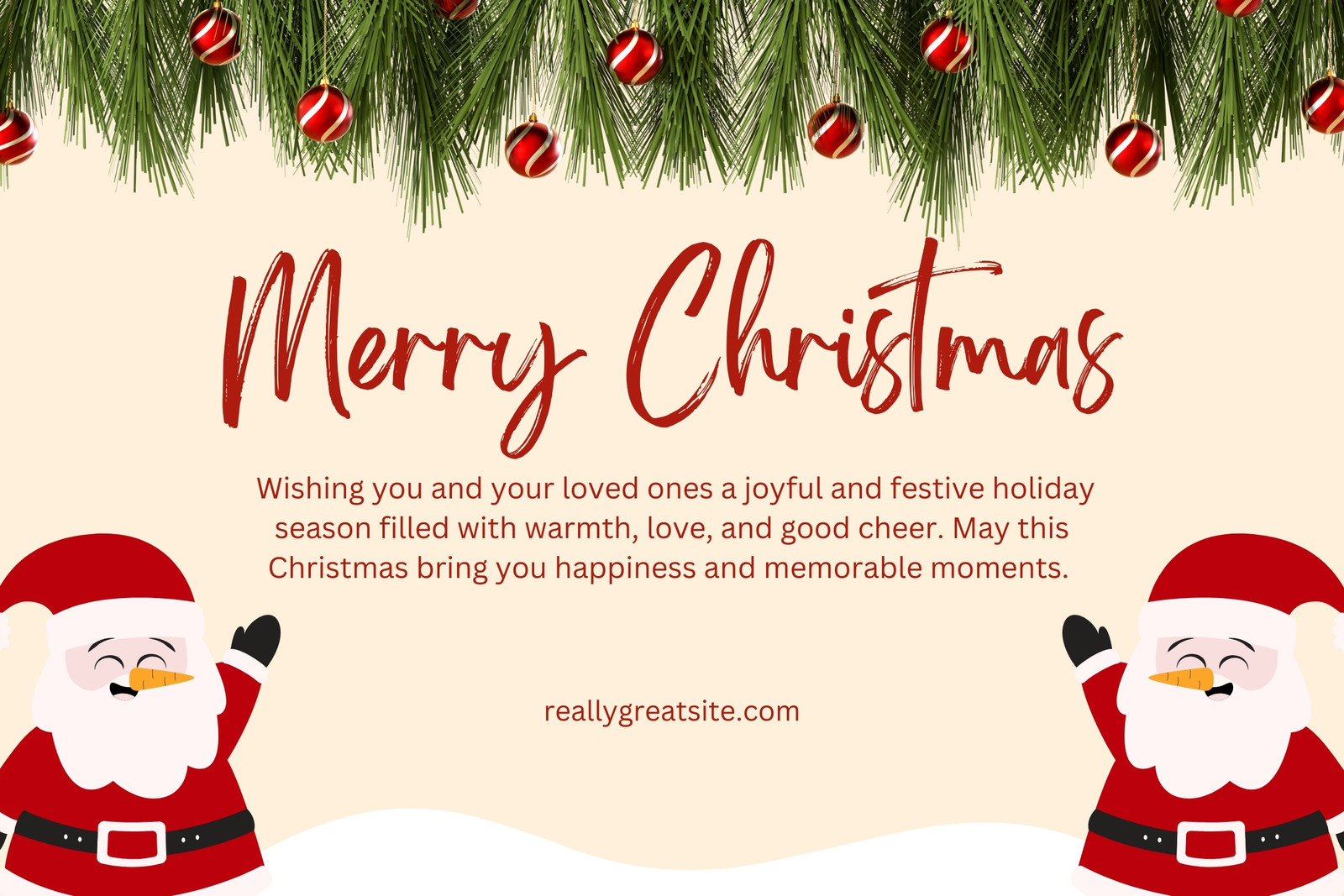 20 Desain Kartu Ucapan Selamat Natal Kreatif, Gratis Download!