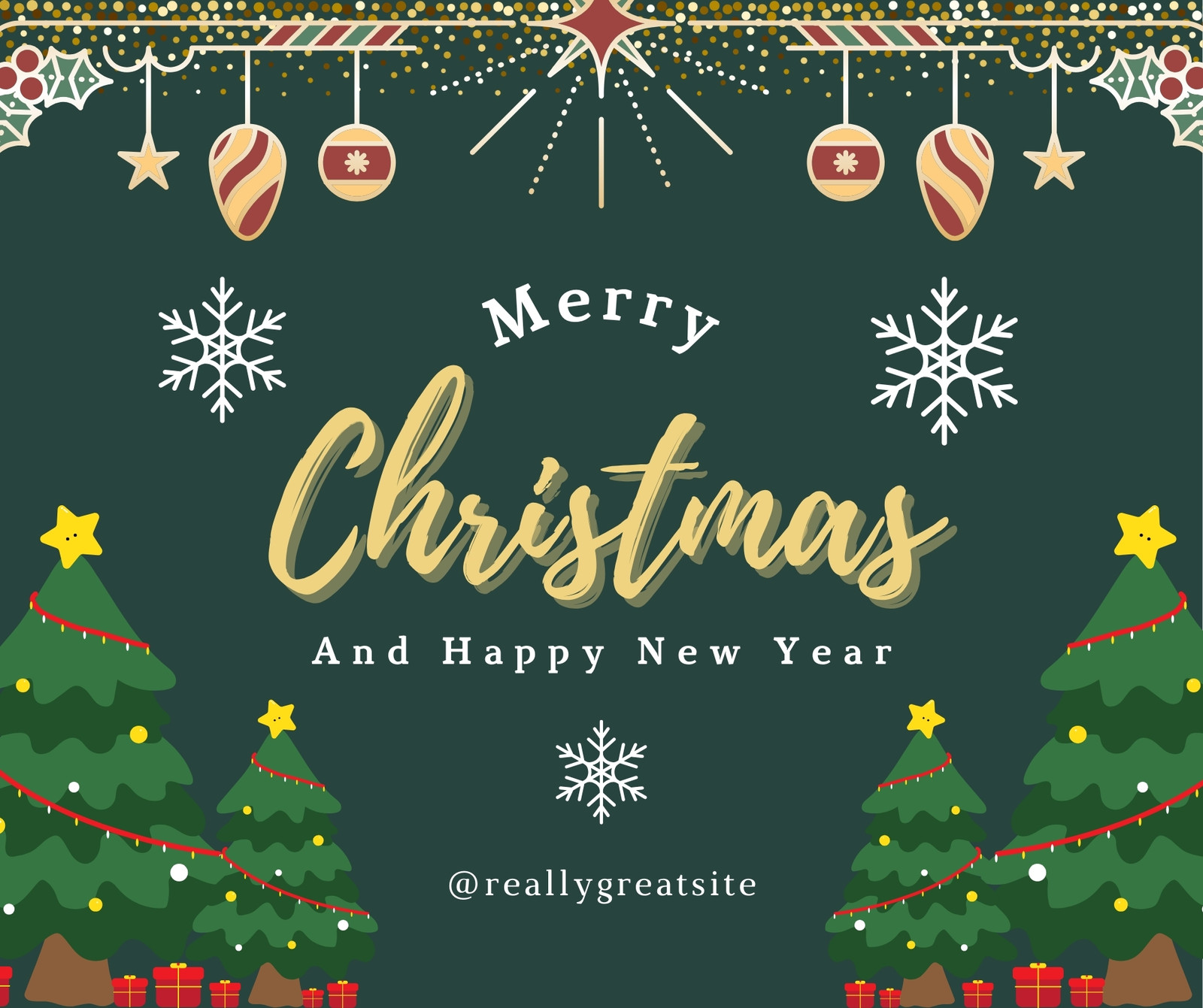 30 Desain Kartu Ucapan Selamat Natal Kreatif, Gratis Download !