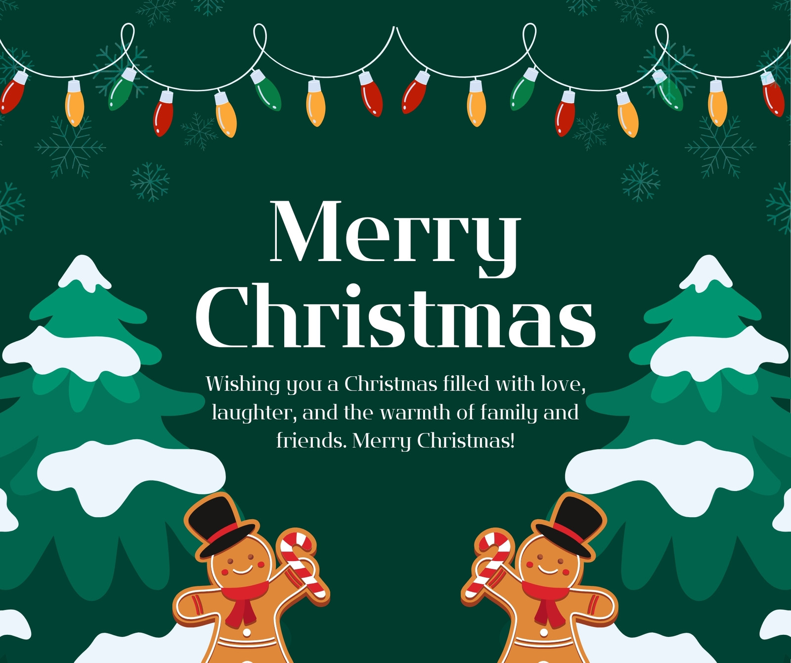 20 Desain Kartu Ucapan Selamat Natal Kreatif, Gratis Download!