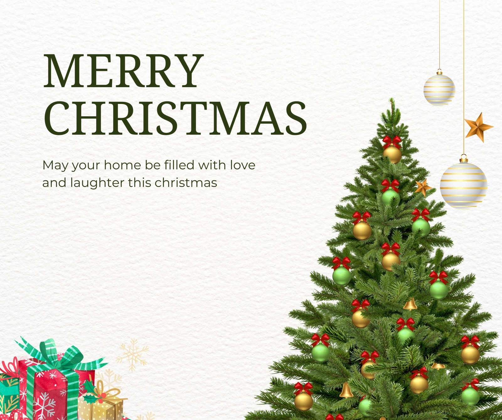 20 Desain Kartu Ucapan Selamat Natal Kreatif, Gratis Download!