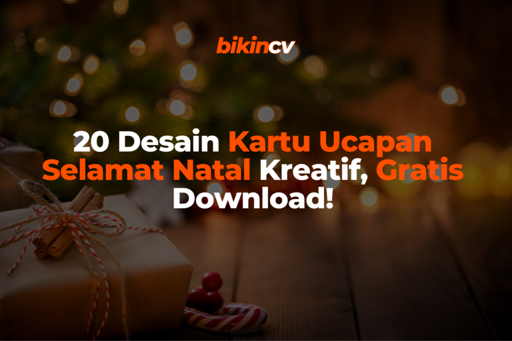 20 desain kartu ucapan selamat natal kreatif gratis download blog