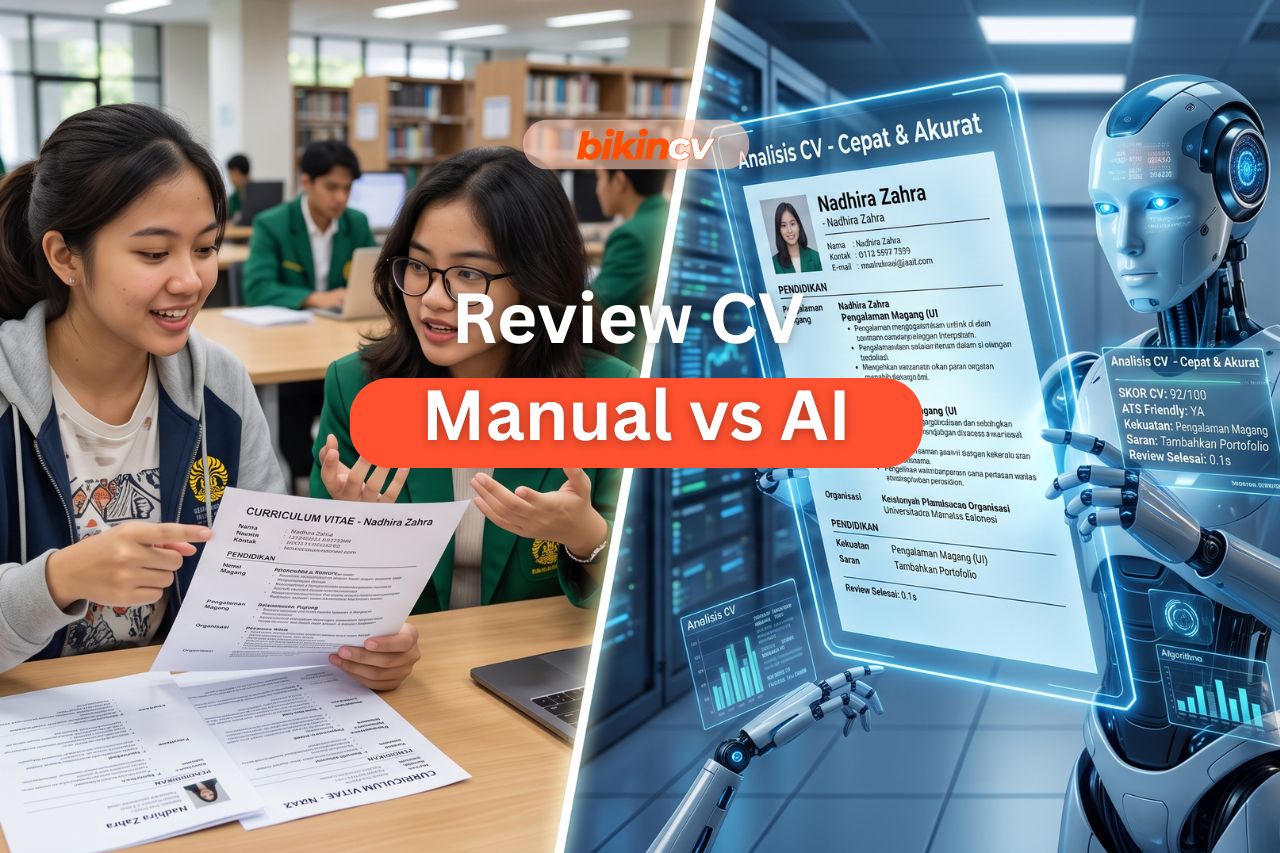 Review CV AI vs Manual : Mana yang Lebih Efektif untuk Karier Anda?