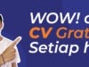 WOW! Ada CV Gratis Setiap Hari! Simak Cara Dapetin CV Gratis Disini