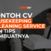 Contoh CV Housekeeping dan Cleaning Service Serta Tips Membuatnya