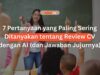 FAQ Review CV AI