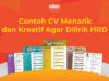 Contoh CV Menarik dan Keren
