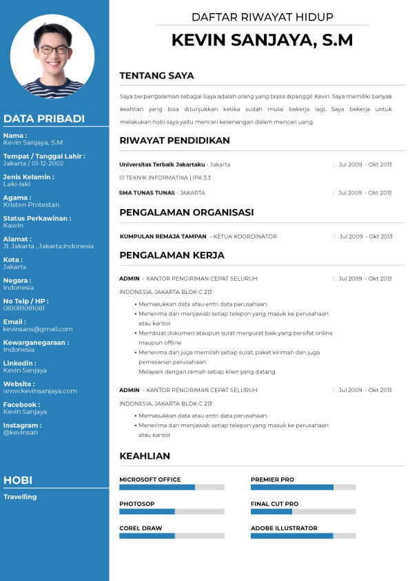 Template CV Basic