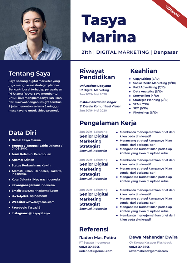 Template CV Suluban